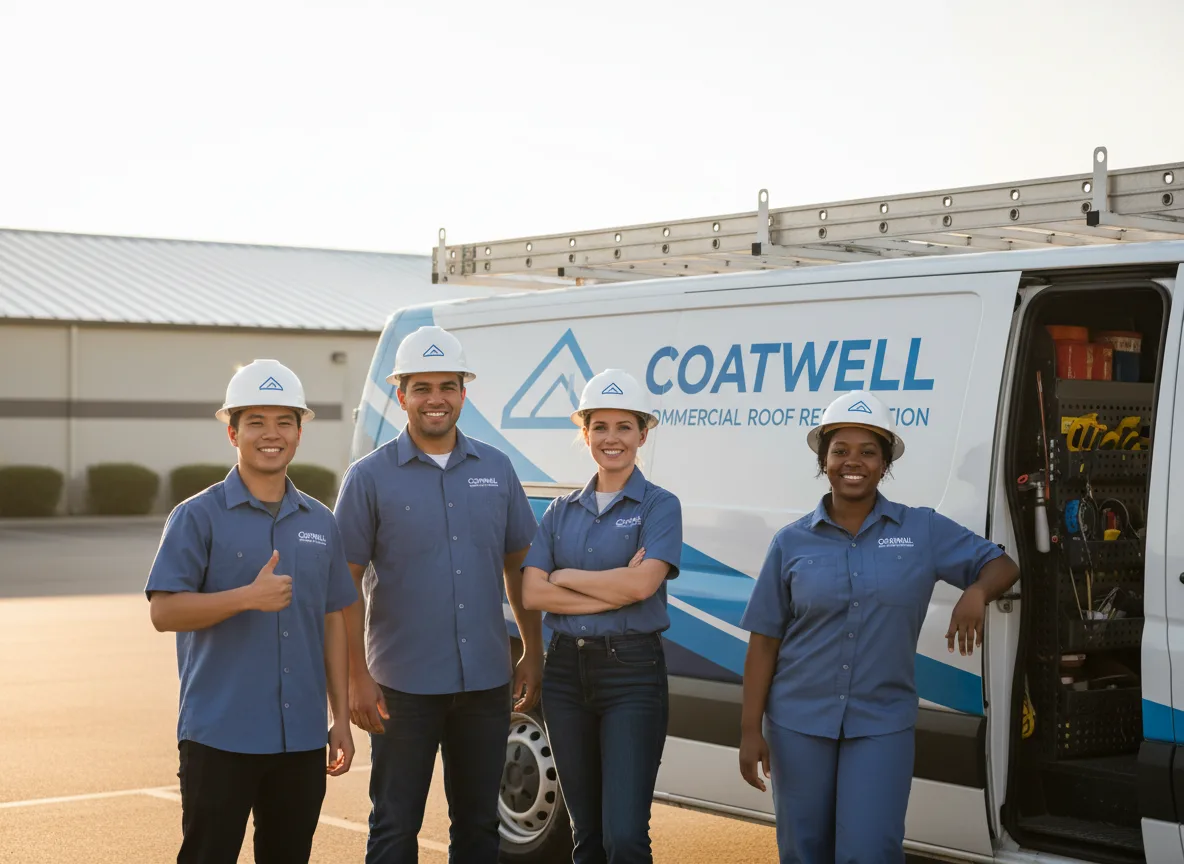 Commercial roof coating company in Winner, SD